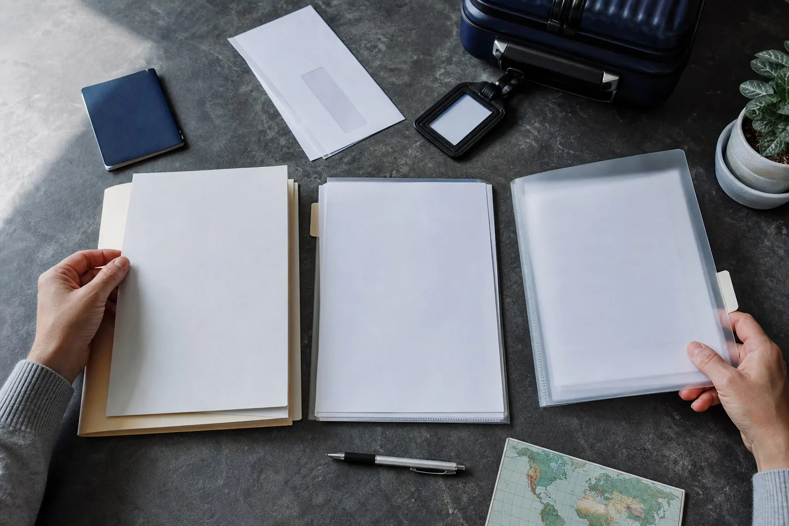 Editorial illustration for What US tax filing and visa requirements do I need to handle before and after moving abroad?