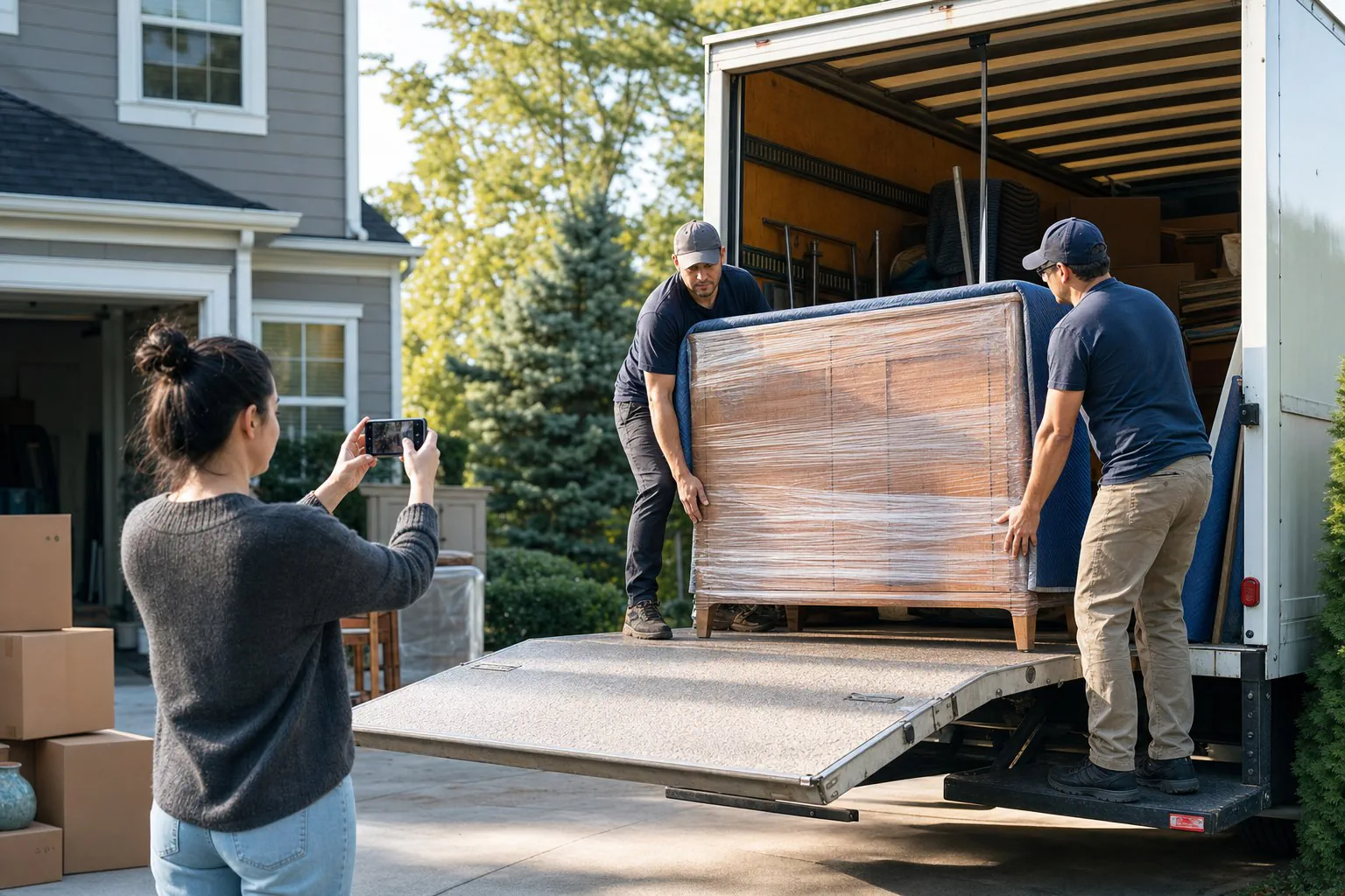 Editorial illustration for Does my current homeowners or renters insurance cover my belongings while they are being moved?