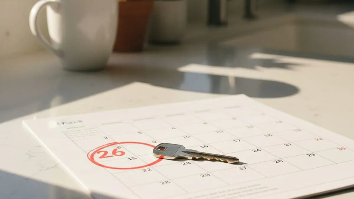 A close-up of a written not-to-exceed moving estimate.