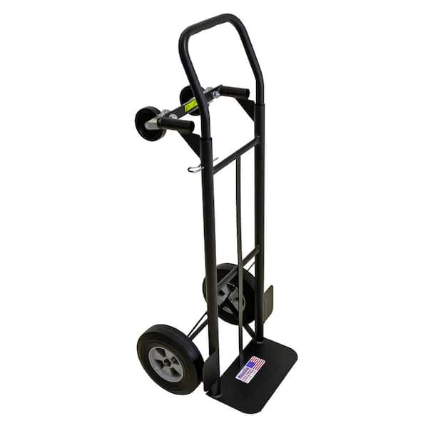 Convertible hand truck shown as an example of moving-day equipment